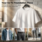 🥳SUMMER HOT SALE🥳💞Free Shipping!💥40% OFF! 🔥Men's Heavyweight Oversized Drop-Shoulder T-Shirt