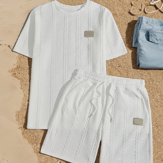 🥳2026 HOT SALE🥳💞40% OFF!✨ ⚡Men’s Casual Solid-Color Two-Piece Loungewear Set