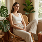 🌸 LIMITED TIME 40% OFF! ✨Women's Striped Drawstring Wide-Leg Pants