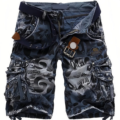 🩳 40% OFF NOW! 💪 Men's Cargo Shorts – Classic & Rugged, Multiple Pockets, Smooth Zipper & Durable for Work & Outdoor Use 🏕️