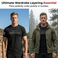 👕 50% OFF NOW! 🔥 Men's Athletic Fit Crew Neck Tee – Breathable Cotton, Perfect Stretch & Ideal for Gym or Daily Wear 💪