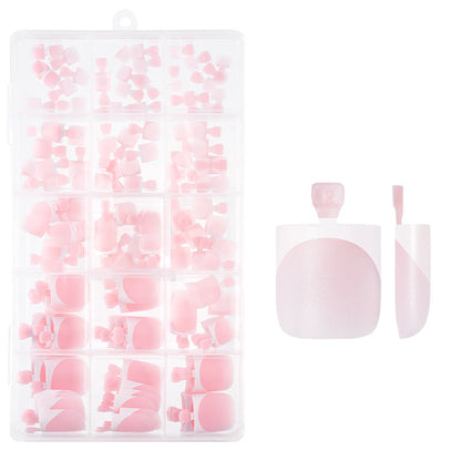 💐50% OFF ! Press On Toe Nails – Easy to Apply, Last Up to 2 Weeks 💅✨【Limited Offer】