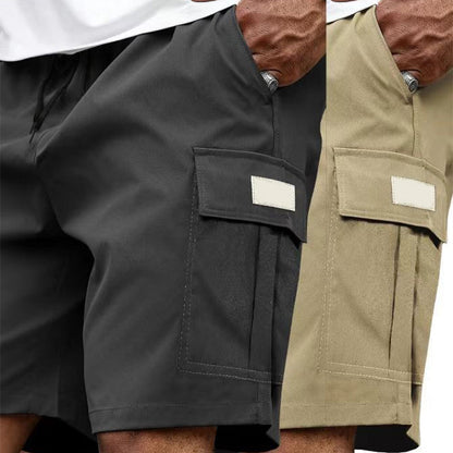🏆LAST DAY SALE 50% OFF🔥Men's Casual Cargo Shorts with Elastic Waist