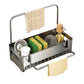 Multifunctional Sink Drain Rack for Kitchen Organization