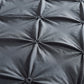 Elegant Pleated Duvet Cover Set – Hidden Zip, Machine-Washable & Fade-Resistant (Includes Matching Pillowcases)