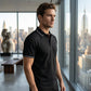 Men's Classic Short-Sleeve Collared Shirt