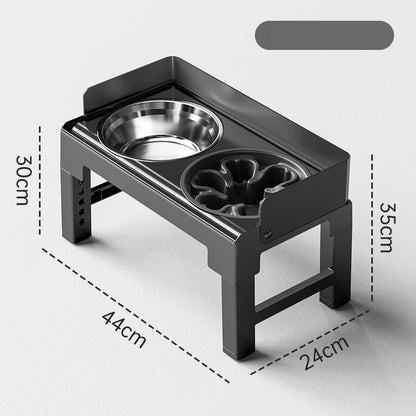 🥣🐾Elevated Pet Feeder with Double Bowl | Adjustable Height🌟