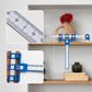 🔧 Cabinet Hardware Jig – Adjustable Sliding Blocks, Easy Alignment, Foolproof Hole Drilling for DIY & Pro ✅🔨