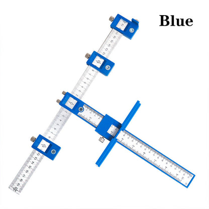 🔧 Cabinet Hardware Jig – Adjustable Sliding Blocks, Easy Alignment, Foolproof Hole Drilling for DIY & Pro ✅🔨