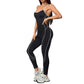 Women's Long Slim Fit Yoga Jumpsuit