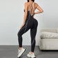 Women's Long Slim Fit Yoga Jumpsuit