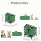 🐱 LIMITED-TIME 50% OFF! ✨ All-Weather Elevated Outdoor Cat House – Waterproof, Thermal Lining, Foldable 🌧️