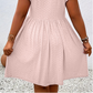 📢📢35% OFF !! ⏰Women's V-Neck Ruffle Trim Dress