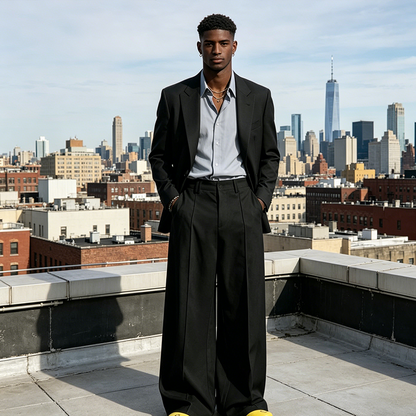 📢📢50% OFF !! ⏰Men's Minimalist Wide-Leg Pants