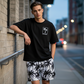 🌴40% OFF！🏖️Men's Print T-Shirt & Shorts 2-Piece Set