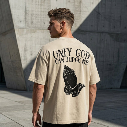 📢📢50% OFF !! ⏰Men's Praying Hands Graphic Tee