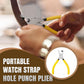 🔧50% OFF NOW ! ⏱️Portable Watch Strap Hole Punch Plier – precision punching needle, anti-rust metal body, ergonomic non-slip grip, multi-leather strap use. Watch & belt DIY adjustment essential!