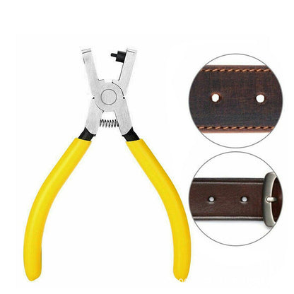 🔧50% OFF NOW ! ⏱️Portable Watch Strap Hole Punch Plier – precision punching needle, anti-rust metal body, ergonomic non-slip grip, multi-leather strap use. Watch & belt DIY adjustment essential!