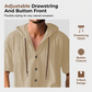 👕 LIMITED-TIME 50% OFF! 💥 Men's Cotton Linen Hooded Shirt & Pants Set – Breathable, Relaxed Fit, Vacation Ready ✨