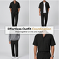 📢📢50% OFF !! ⏰Men's Casual Short Sleeve Shirt and Pants Set