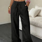✨2026 New Arrivals Sale💎—58%💃Women's Solid-Color Pleated Wide-Leg Pants