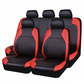 🎉 2026 Sale — 🔥Over 50,000 Sold 🚗 9-Piece Quilted Faux Leather Seat Covers – Car Interior Accessory ⏰
