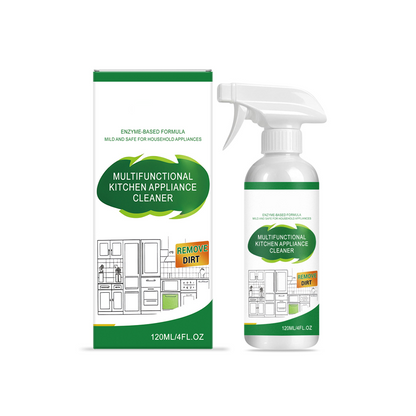 ⏰Hot Sale 50% OFF - Buy 2 Get 1 Free🧴 Multi-Use Kitchen Appliance Cleaner – Spray, Wipe, Shine🍽️