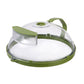 💦No more splashes! Clear microwave lid with handle & steam vent✨