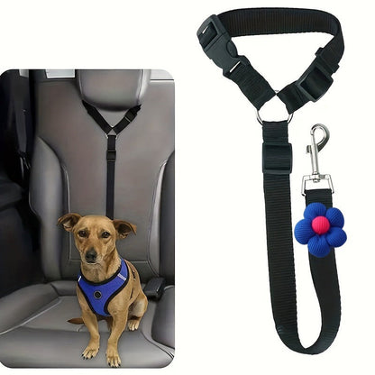 🏆 Last Day Special Price £7.99 ! 🔥Buy more save more🎁2-in-1 Dog Car Seat Belt & Walking Leash