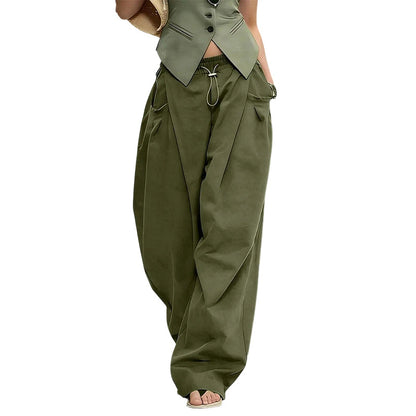 🏆LAST DAY SALE 50% OFF🔥Voluminous Pleated Lantern Trousers