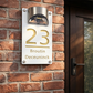 📢📢40% OFF !! ⏰Solar Powered LED House Number Light