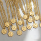 📢📢50% OFF !! ⏰Gold Initial Anklet with Figaro Chain