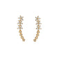 ✨ 50% OFF NOW! 🌟 Starry Flower Rhinestone Ear Climber Earrings – Sparkling crystals, comfortable climb-up design – perfect for daily glam or special occasions 🌸