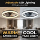 🌀🔇💡 LIMITED-TIME 58% OFF! Modern Quiet Ceiling Fan with LED Light – Ultra-Low Noise, Dimmable Brightness, Sleek Design – Perfect for Bedrooms, Living Rooms & Home Offices 🛏️✨