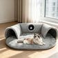 📢📢40% OFF !! ⏰Plush 2-in-1 Cat Tunnel Bed