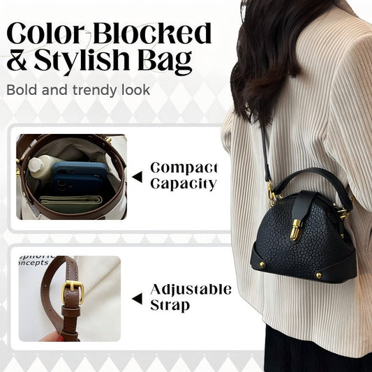 🔥While Supplies Last 40% OFF!🎉 Color-Blocked & Stylish Bag