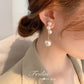🥳2026 HOT SALE🥳  Rose and Pearl Necklace & Pearl Earrings & Perfect for Photos📿