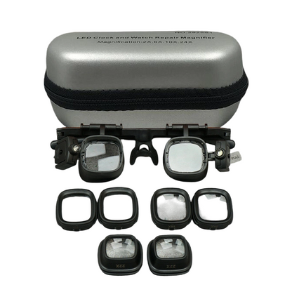 🔍 LIMITED-TIME 50% OFF! ✨ Precision LED Magnifier Glasses – Interchangeable Lenses, HD Optics, Hands-Free 💡