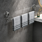 🧼 🔧 50% OFF! No-Drill Retractable Towel Bar – Quick Setup, Adjustable Space & Smooth-Surface Grip 🚿