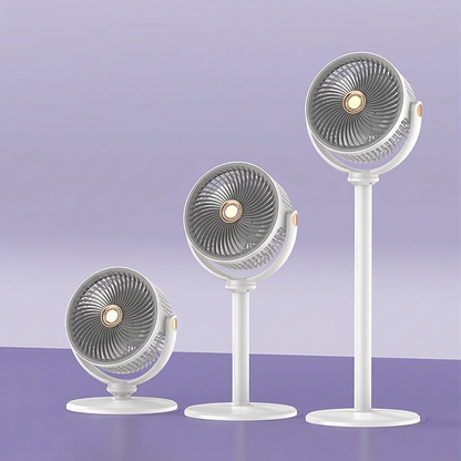🌬️ LIMITED-TIME 50% OFF! ✨ Cordless Retractable Fan – Remote Control, Height Adjustable, Whisper Quiet 🔄