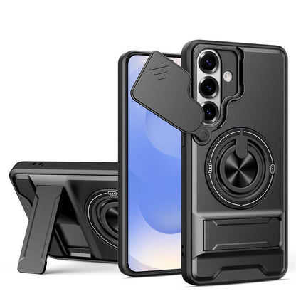 Heavy-Duty Case with Camera Cover & Ring Stand