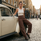 📢📢50% OFF !! ⏰Women's High-Waist Wide-Leg Pants