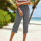 📢📢50% OFF !! ⏰Women's Summer Plaid Capri Pants