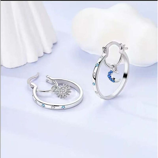 🎁New Arrival 50% OFF💥Celestial Double Layer Hoop Earrings