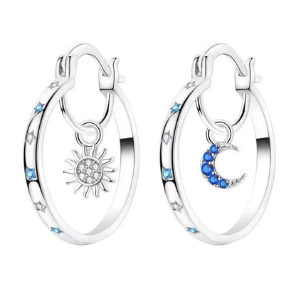 🎁New Arrival 50% OFF💥Celestial Double Layer Hoop Earrings