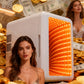 🐱 LIMITED-TIME 50% OFF! ✨ Small Refrigerator With Dimmable LED Light