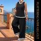 🎁2026 New Arrivals 50% OFF💥Women's Sleeveless Top & Wide-Leg Pants Suit
