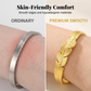 ✨ 50% OFF NOW! 🍃 18K Gold Plated Leaf Open Cuff Bracelet – Adjustable stainless steel – Nature-inspired design, perfect for daily elegance or gifting 💛