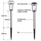 ☀️ LIMITED-TIME 50% OFF! ✨ 6-Pack Solar Landscape Lights – Waterproof, Auto-On, Easy Install 🌙