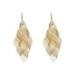 ⏳Limited-time 50% off⏰Women's Elegant Cascading Hollow Leaf Earrings👂🍃